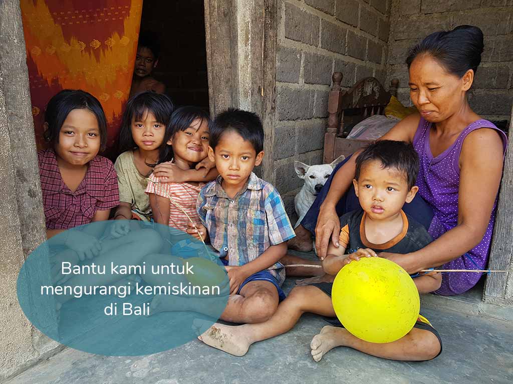 kinderen Bali armoede